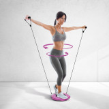 Disc Twister pentru fitness &ndash; cu coardă de cauciuc &ndash; 29 cm &ndash; BEWELLO