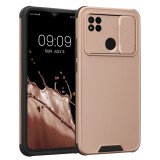 Husa Kwmobile pentru Xiaomi Redmi 9C, Silicon, Roz, 57391.31, Plastic, Carcasa