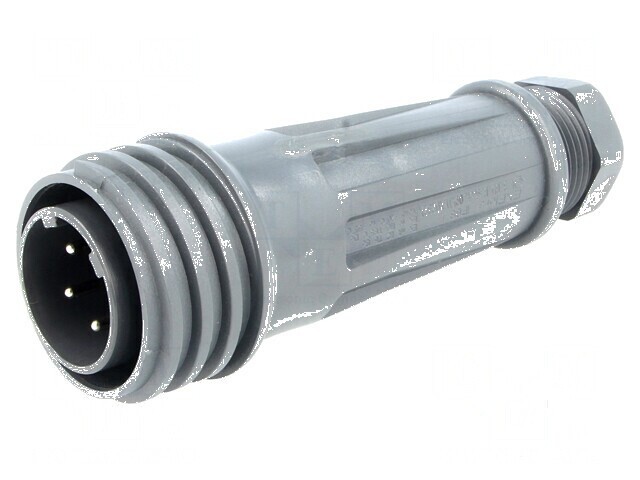 Conector circular mufă tată PIN 5 filet exterior - Rotire