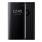 Husa Telefon Flip Book Clear View iPhone SE 2 2020 Black