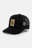 Rip Curl sapca culoarea negru, modelator, 1FMMHE