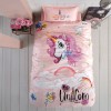 Lenjerie de pat ranforce 100% bumbac - o persoana (pink dreams), Ralex Pucioasa