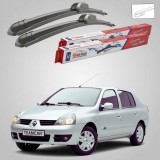 Cumpara ieftin Ștergătoare Renault Thalia I Sedan 1999-2007 | Set Față Flat &ndash; TeamCar&reg;