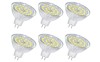 Set 6 becuri LED GU5.3 (MR16) SCNNC, 12V, 5W echivalent cu 50W, alb rece 6000K, 500LM - RESIGILAT