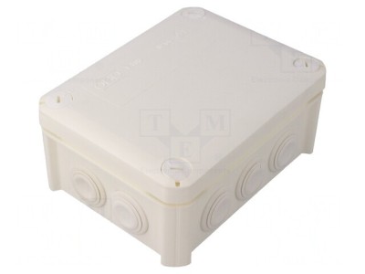 Cutie de Conexiuni IP66 116x150x67mm Albă foto