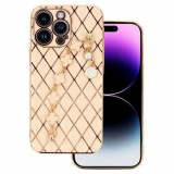 Cumpara ieftin Husa Cover Fashion Shiny Diamond pentru iPhone 13 Pro Roz