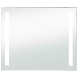 Cumpara ieftin Oglinda cu LED de perete pentru baie, 80 x 60 cm