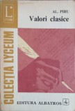 VALORI CLASICE-ALEXANDRU PIRU