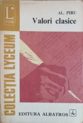 VALORI CLASICE-ALEXANDRU PIRU-225534 foto