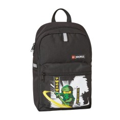 Rucsac băieți neechipat LEGO M-Line - design NinjaGo, Green foto