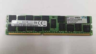 Memorie server 16GB DDR3 2RX4 PC3-12800R 672309-581 672612-081 foto