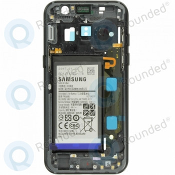 Samsung Galaxy A3 2017 (SM-A320F) Husa mijlocie + baterie neagra foto