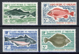 267-SEINT-PIERRE ET MIQUELON-PESTI-Serie completa de 4 timbre nestampilate MNH, Nestampilat