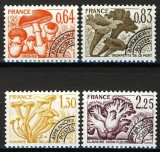 Franta 1979 - Ciuperci, preobliterate, serie neuzata