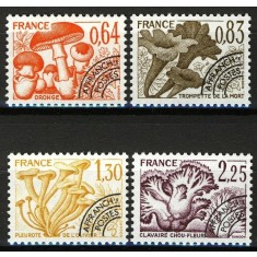 Franta 1979 - Ciuperci, preobliterate, serie neuzata