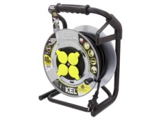 Prelungitor alimentare KEL 3x1,5mm&sup2; 4 prize 40m 16A negru