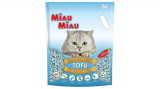 Asternut Natural Din Tofu Pentru Pisici Miau Miau Baby Powder 6 L
