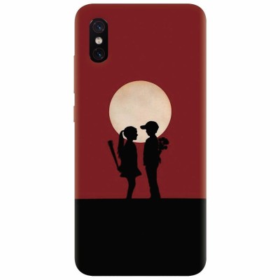 Husa silicon pentru Xiaomi Mi 8 Pro, Boy Girl Love Story foto