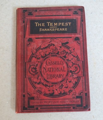 William Shakespeare &amp;quot;The Tempest&amp;quot; Cassell&amp;#039;s National Library 1887 foto