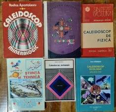 6 vol. Caleidoscop Stiinta si Tehnica, Mineralogic, Fizic, Ecologic, Pedagogic - doar impreuna!