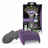 FURminator Short Hair deShedding Tool Large Cat