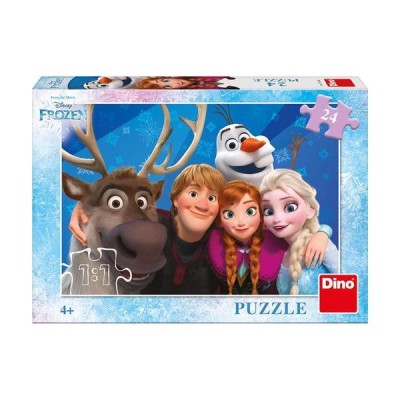 Puzzle - Frozen SELFIE (24 piese) foto