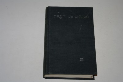 Pagini de critica - Ilarie Chendi foto