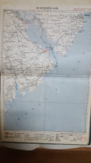 Harta Cetatea Alba, Odesa, Sararia, Culevcea, Tuzla, 1929 foto