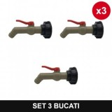 Set 3 bucati - Reductie bazin IBC 1000L S60X6X1" cu robinet Topautochei&amp;#174;