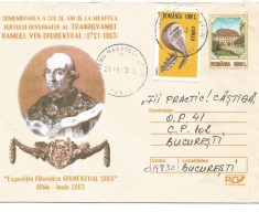 plic(intreg postal) -Expozitia Filatelica BRUKENTHAL 2003