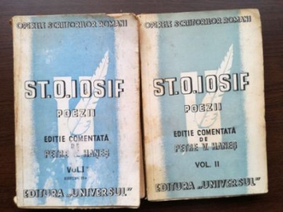St. O. Iosif- Poezii 2 volume foto