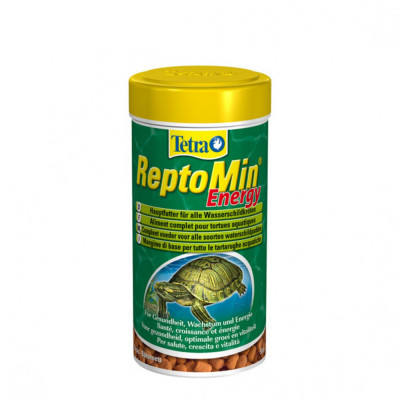Hrană energizantă pentru țestoase de apă Tetrafauna ReptoMin Energy 100ml foto