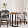 VidaXL Placă de masă Lemn vechi 80 x 80 x 1.5 cm Lemn compozit