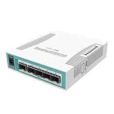 Smart Switch, 5 x SFP, 1 x Combo port SFP/Gigabit - Mikrotik CRS106-1C-5S
