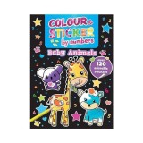 Cumpara ieftin Colour And Sticker By Numbers Baby Animals (Csa Cl(...)