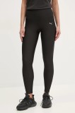 Puma leggins de alergare Velocity culoarea negru, neted, 526591