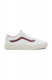 Vans tenisi de piele Old Skool culoarea alb, VN0007NT7BF1