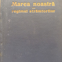 N. Dașcovici - Marea noastră sau regimul strâmtorilor, Iași 1937,harti