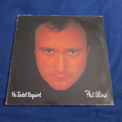 LP : Phil Collins - No Jacket Required _ WEA, Europa, 1985 _ VG / VG+ foto