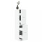 Gossi dulap de farmacie, alb, 30x41x144,5 cm, lemn prelucrat