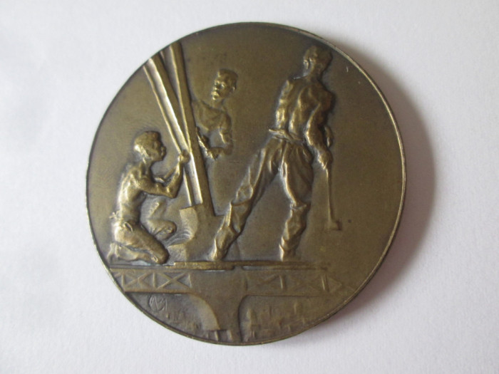 Franta medalia Suvenir al ascensiunii varfului turnului Eiffel 1889