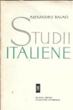 Studii italiene - Alexandru Balaci