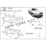 Scut metalic motor Audi A4 B7 (4 cilindrii) fabricat in perioada 2005 - 2008 APS-02,007