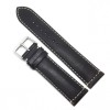 Curea de ceas neagra din piele naturala - 20mm, 22mm - Camel, Hcraft