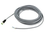Cablu senzori/automatizări M12 mamă drept, 10 m, 5 pini