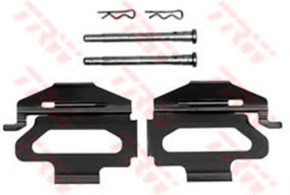 Set accesorii, placute frana CITROEN XANTIA (X2) (1998 - 2003) TRW PFK246