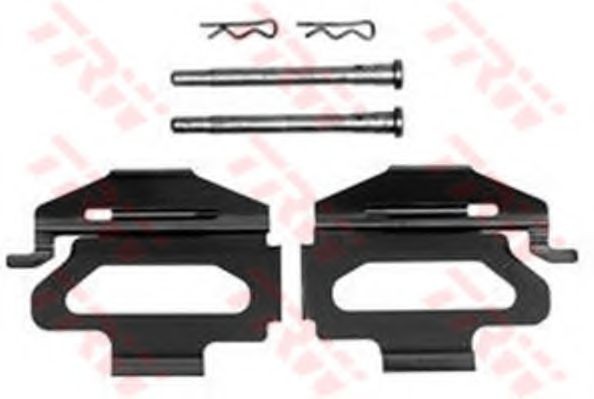 Set accesorii, placute frana PEUGEOT 806 (221) (1994 - 2002) TRW PFK246