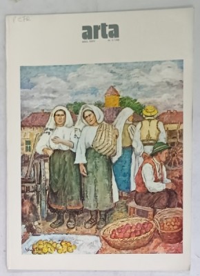 ARTA , REVISTA A UNIUNII ARTISTILOR PLASTICI DIN R.S.R. , NR. 9 , 1988 foto