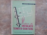 Aurel Coliu - Desen de Instalatii Tehnico - Sanitare, 1960