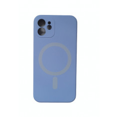 Huse silicon cu protectie camera MagSafe Iphone 12 Mov
